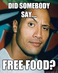 Free food?